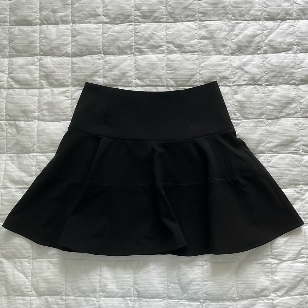 Black circle skirt